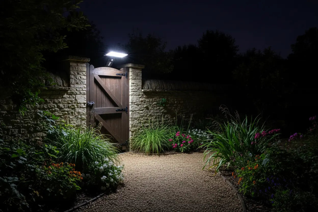 Garden Gate Night